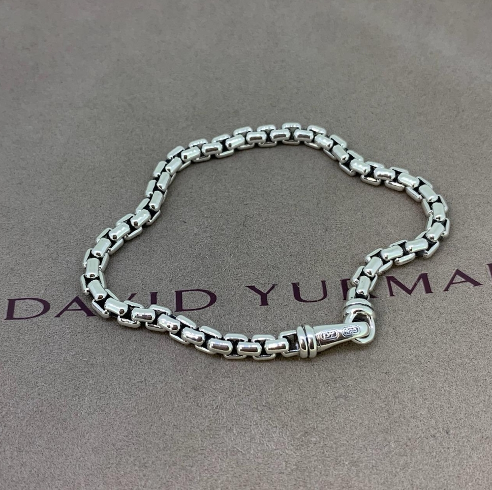 David Yurman 5mm Large Box Chain Bracelet